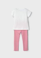 Conjunto Leggings Dog Rosa Mayoral diseño